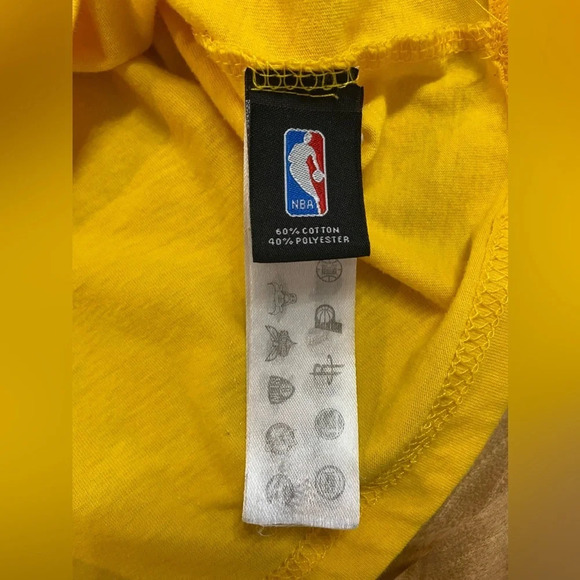 LOS ANGELES LAKERS‎ NBA Yellow 1948 Men’s T Shirt Size XXL - Picture 8 of 9